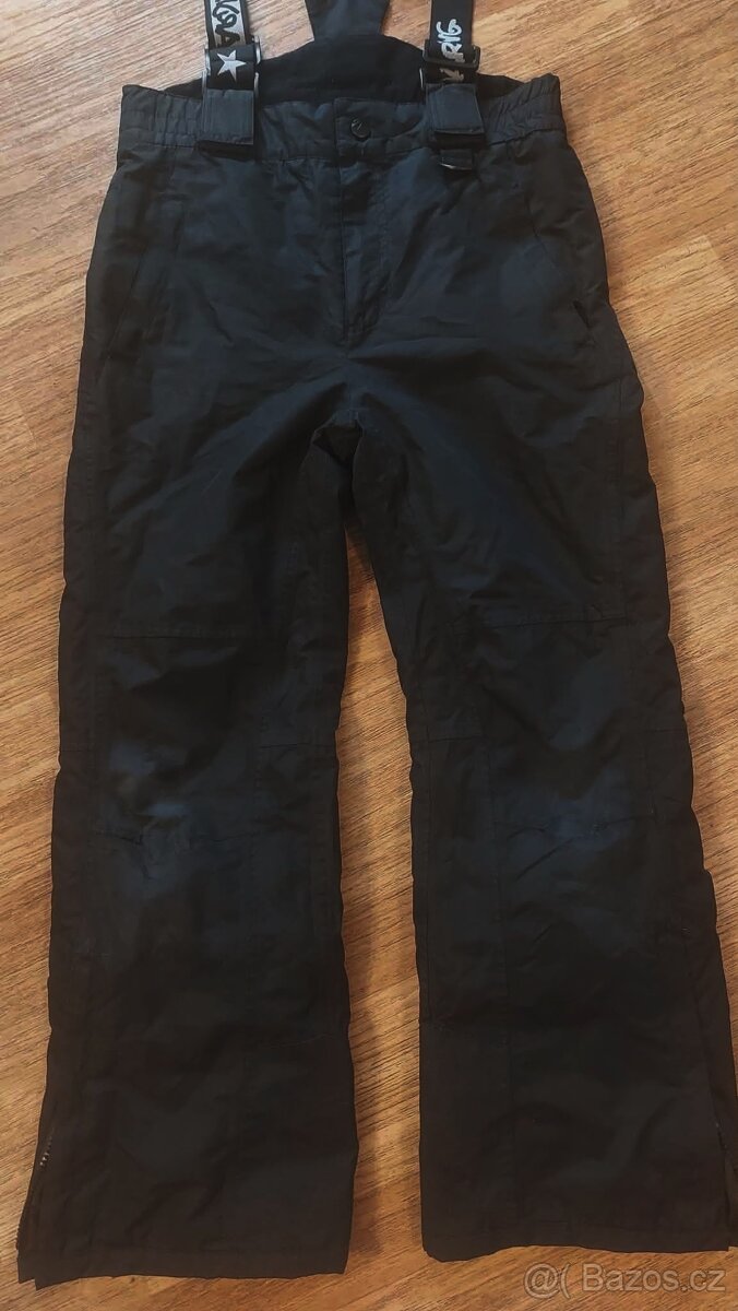 černé oteplovačky vel. 134/140 - 2