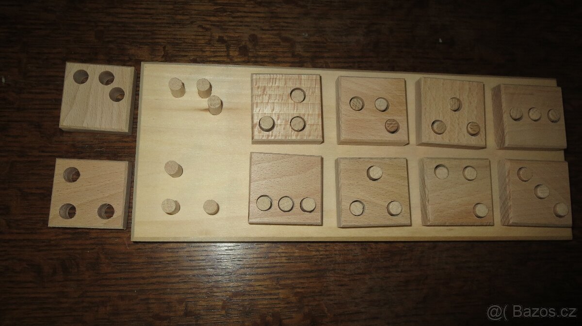 Dřevěné vkládací tvary - 2