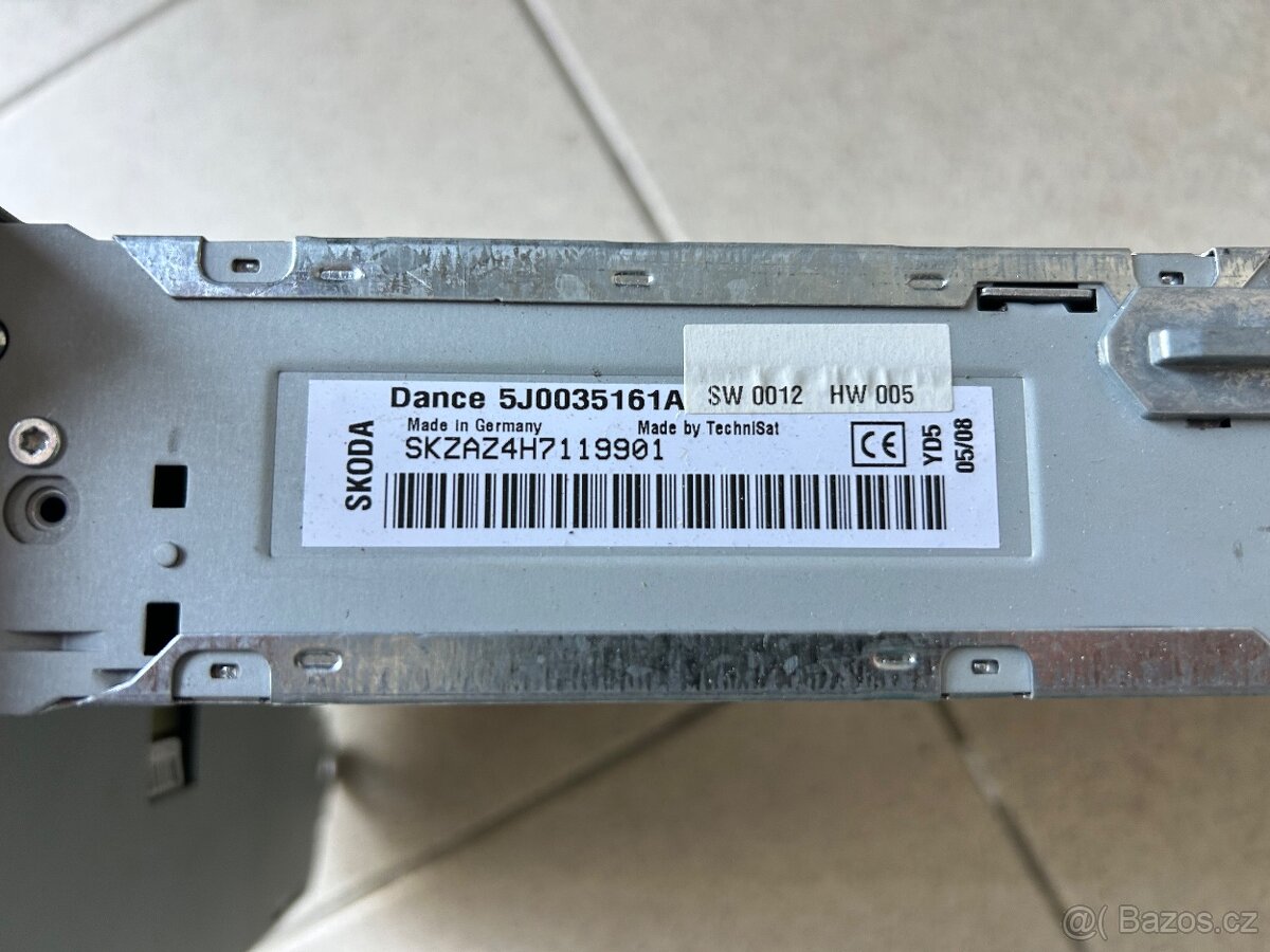 Autoradio Škoda originál - 2