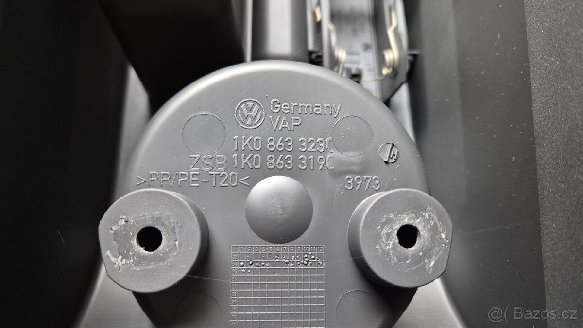 Střední konzole VW Golf V 5 - 2