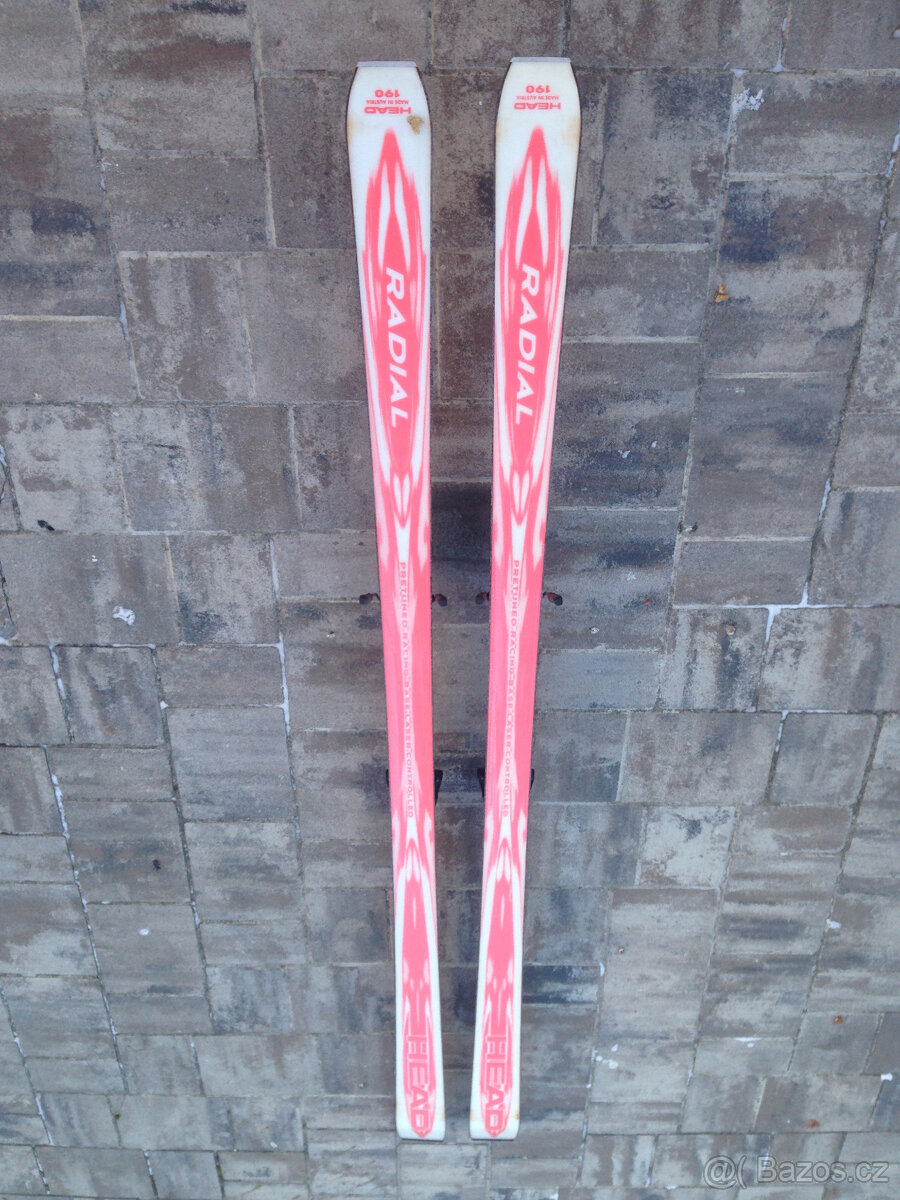 Zánovní lyže HEAD Radial X1 Easy Carve 190 cm s vázáním - 2