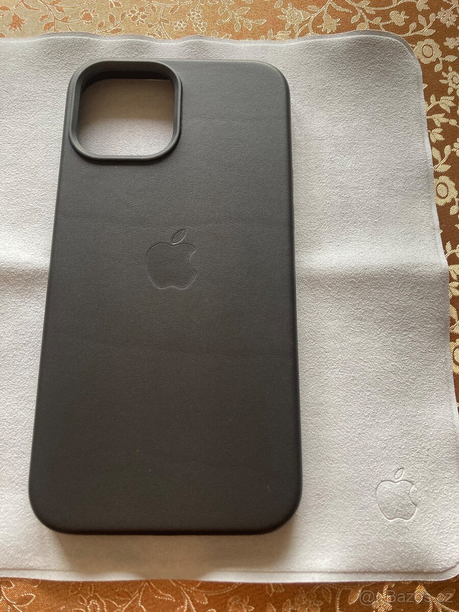 Apple kožený kryt Midnight na iPhone 12 Pro Max - 2