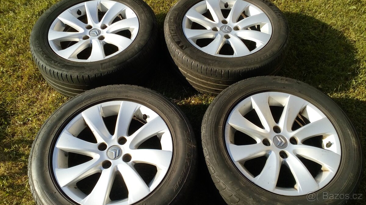 16 alu Citroen, Picasso, Berlingo C, DS zimní pneu - 2