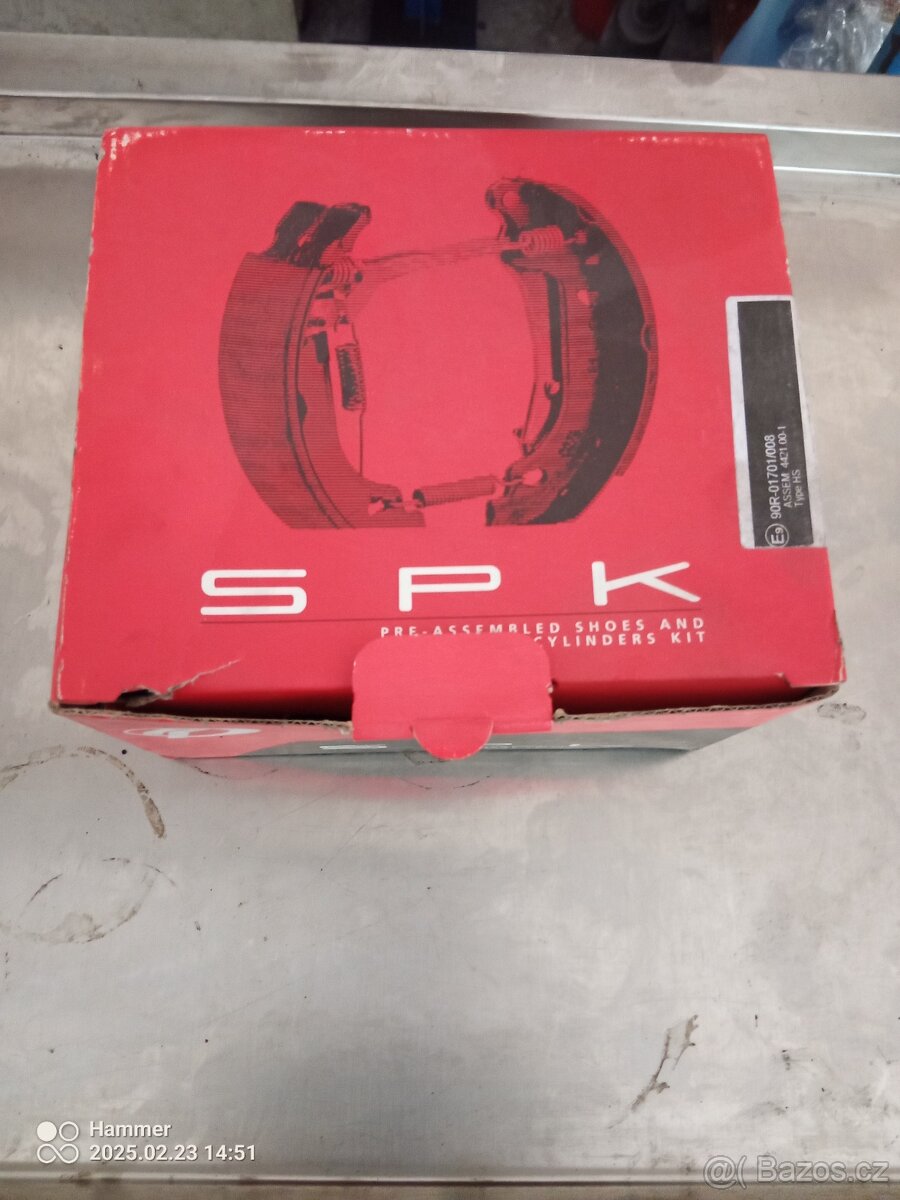 Komplet zadní brzdy mercedes A - 2