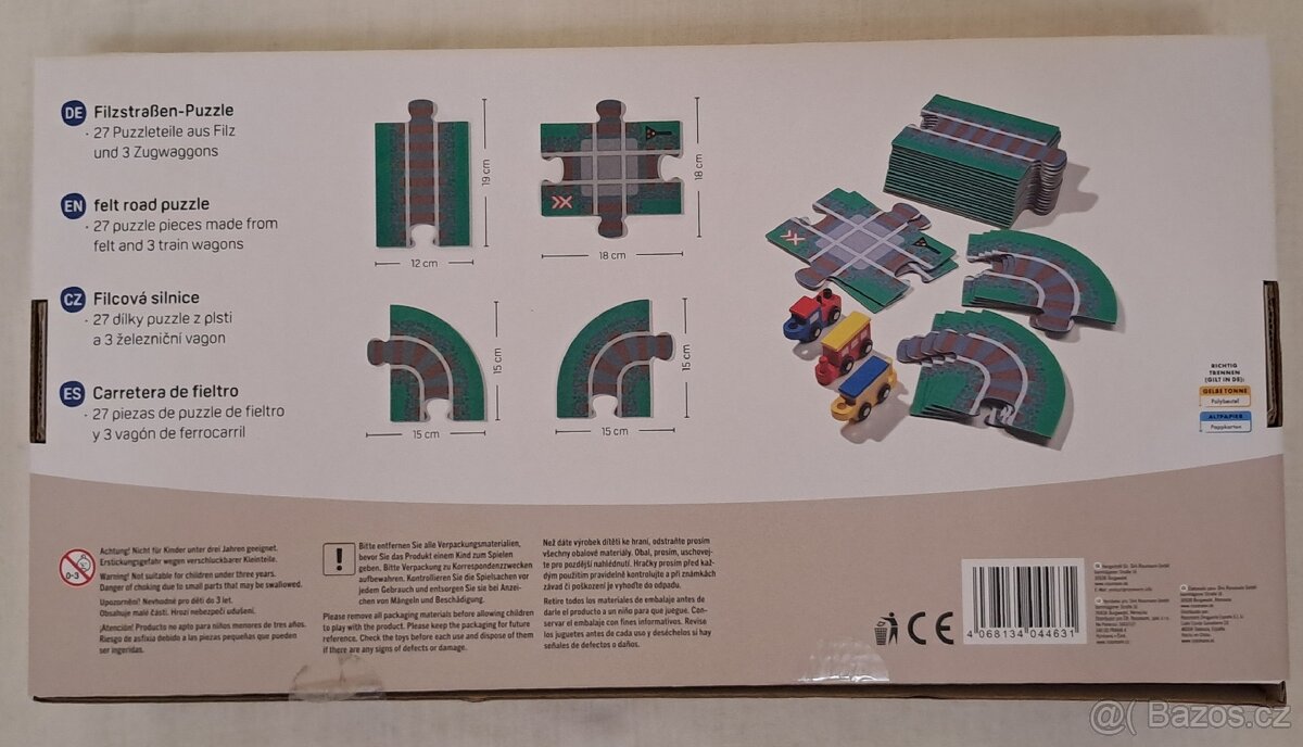 Filcová silnice/koleje s vláčky - 2