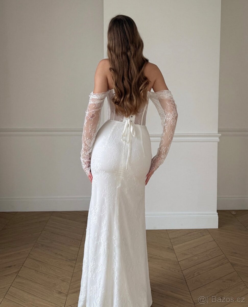 Luxusní svatební šaty - 2