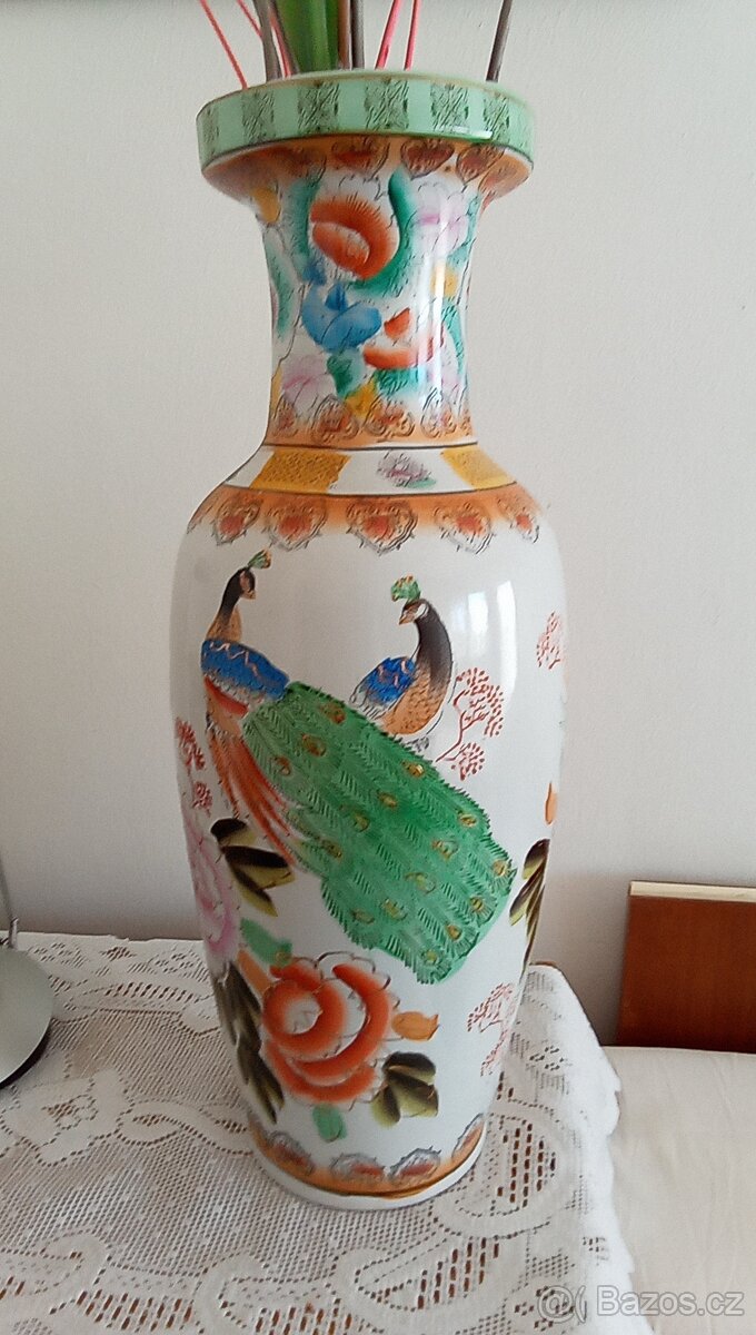 Dvě čínské vázy 60cm - 2