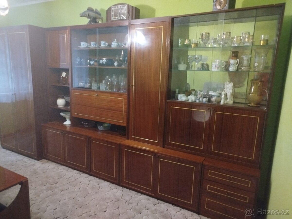 Obývací stěna, retro, Chodov u Sokolova - 2