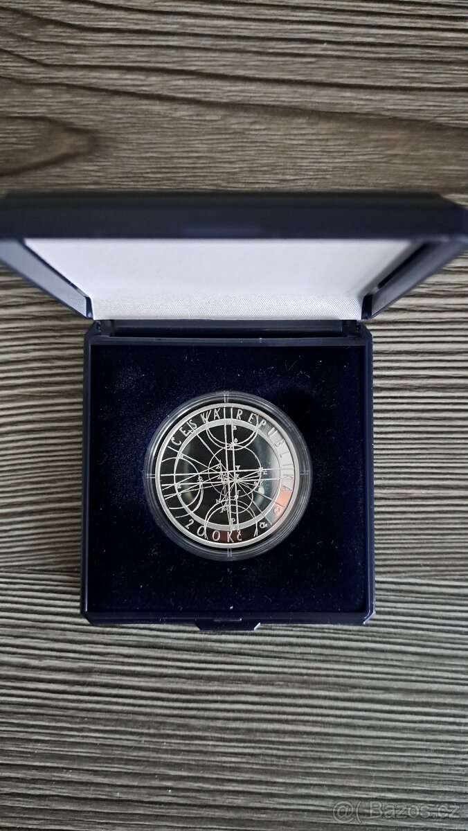 ČNB - 400. výročí formulování Keplerových zákonů - PROOF - 2