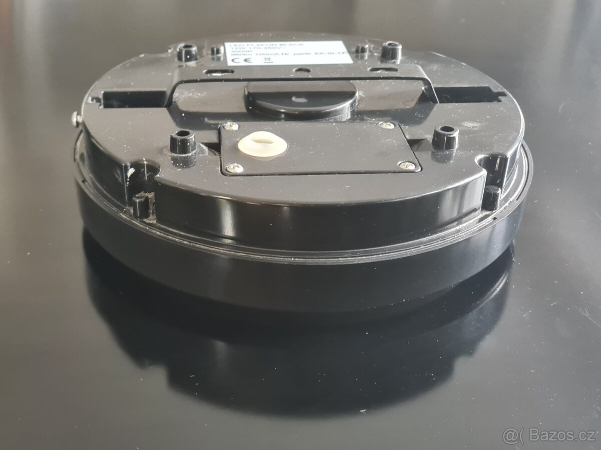 581 - koupelnové stropní svítidlo LED PLAFON BLACK - 2