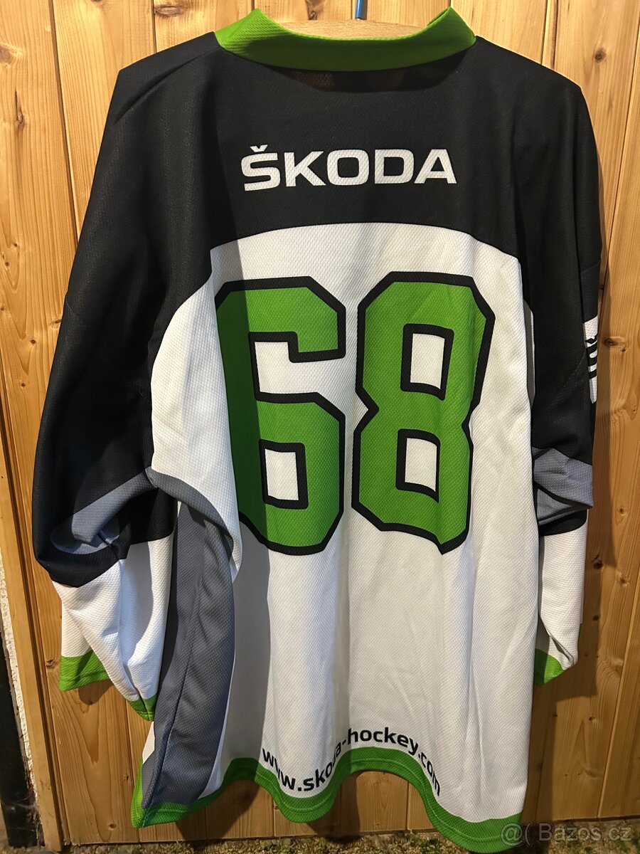 Hokejový dres č 68, vel. XL - 2