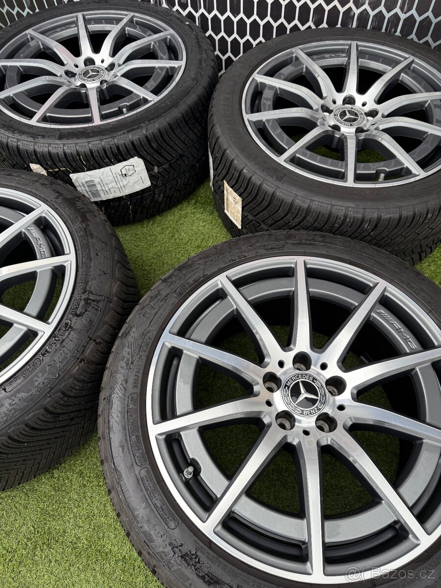 Mercedes E63 AMG W213 - ZÁNOVNÍ ZIMNÍ SADA R19 ORIGINÁL - 2