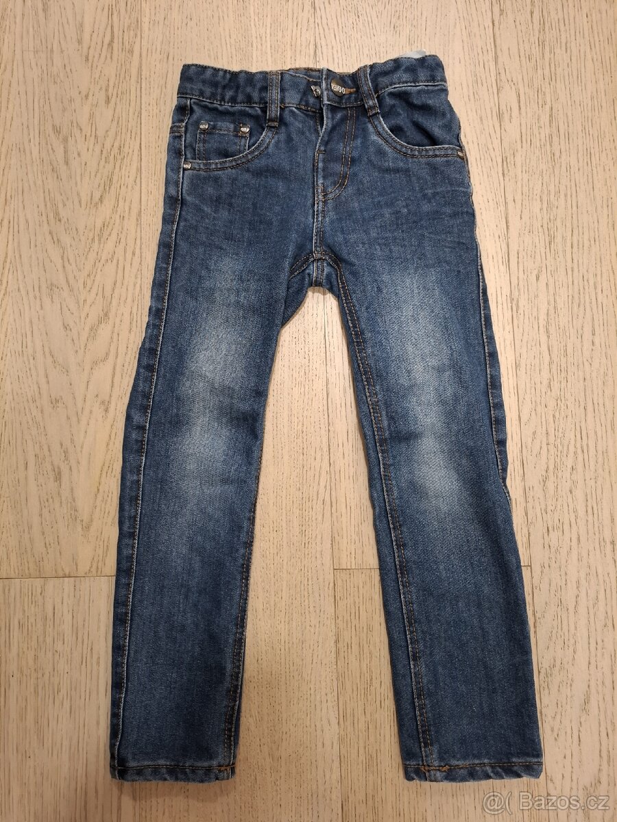 Chlapecké džíny velikost 122 (6-7 let), zánovní - 2