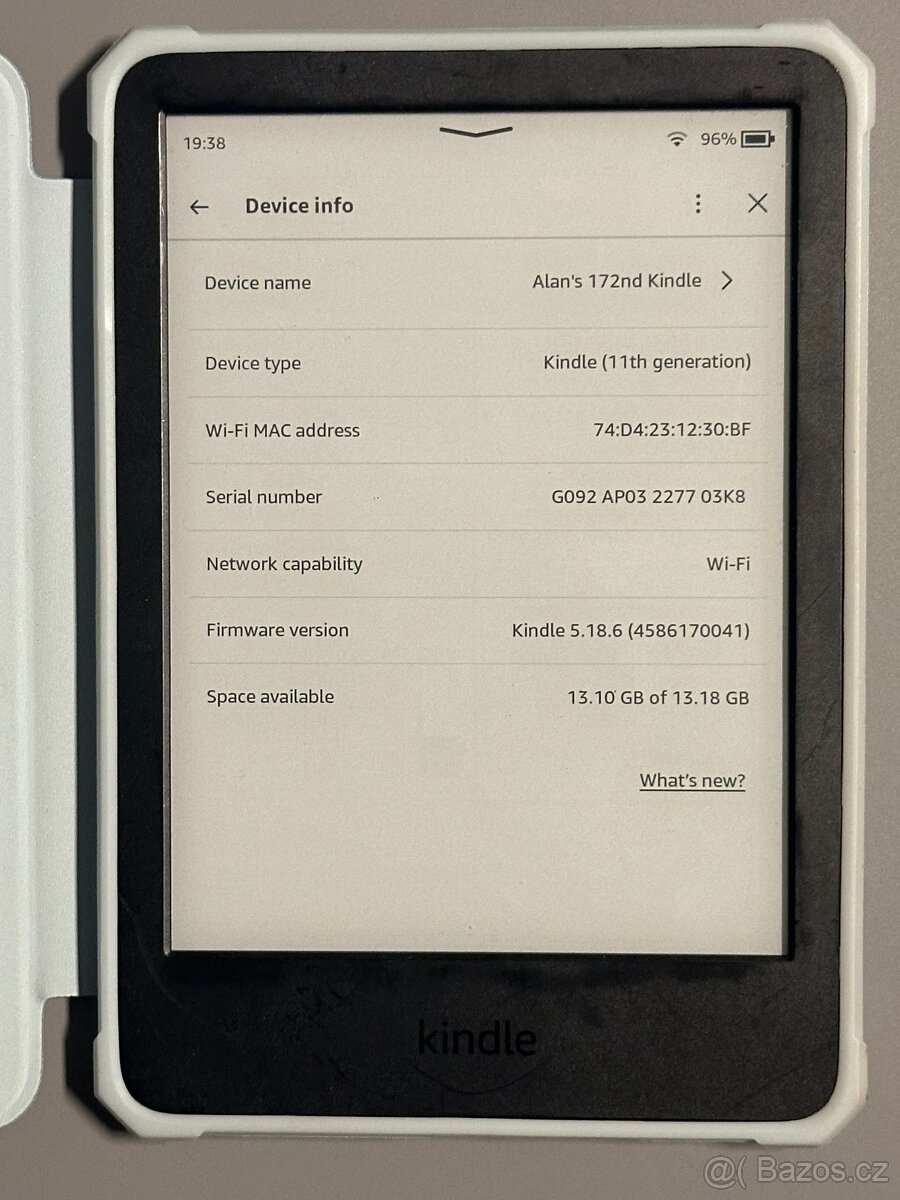 Čtečka Amazon Kindle 11. generace 16GB + obal - 2