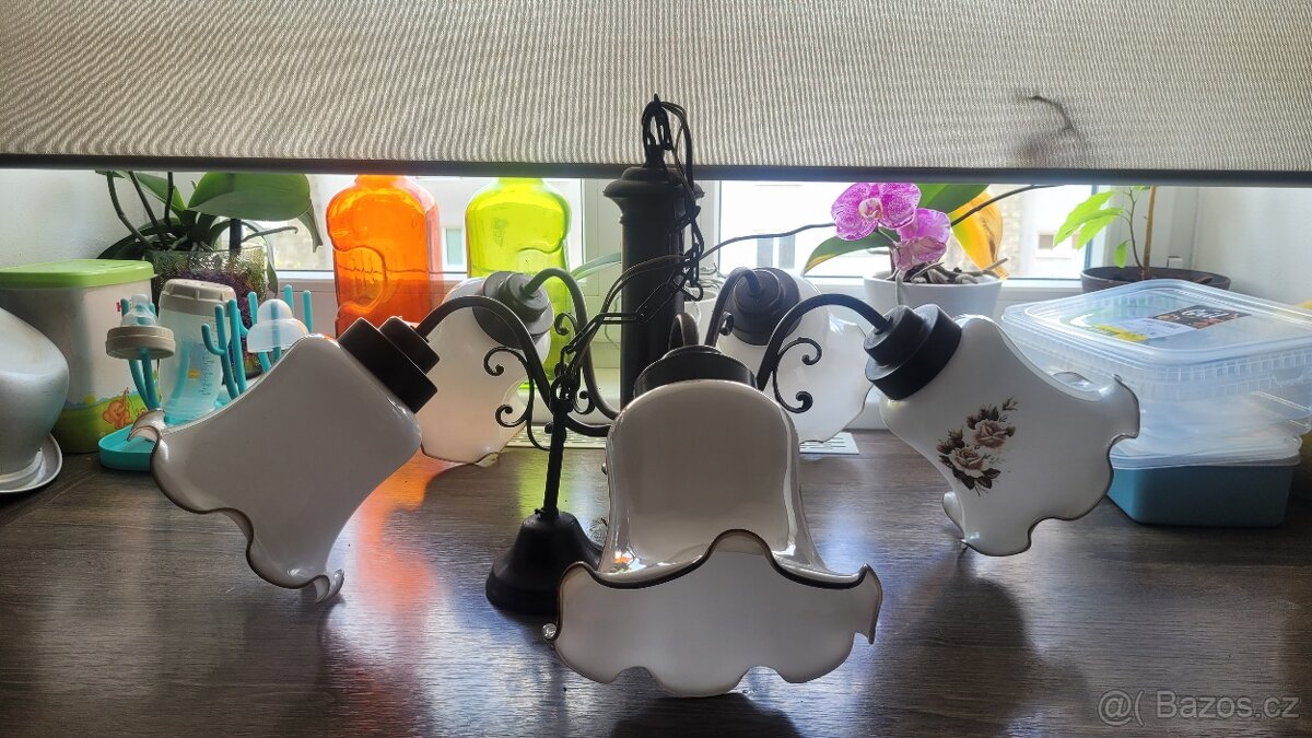 Rustikální lustr - 2