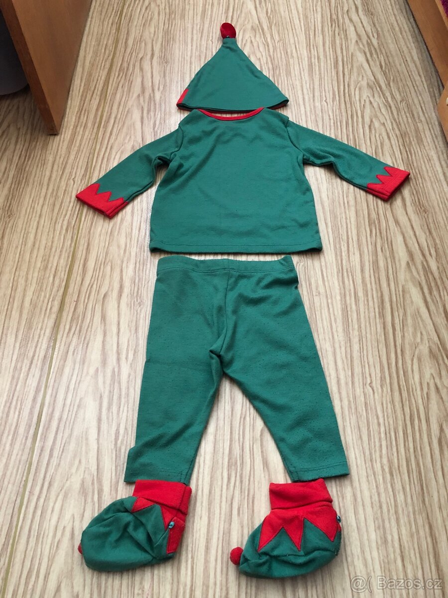 Elf, dětský vánoční kostým - 2