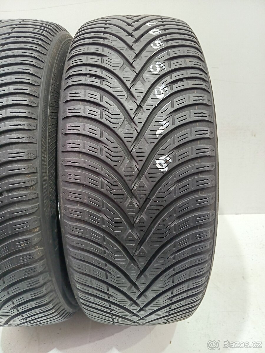 2ks zimní pneu 205/55/16 Kleber - 2
