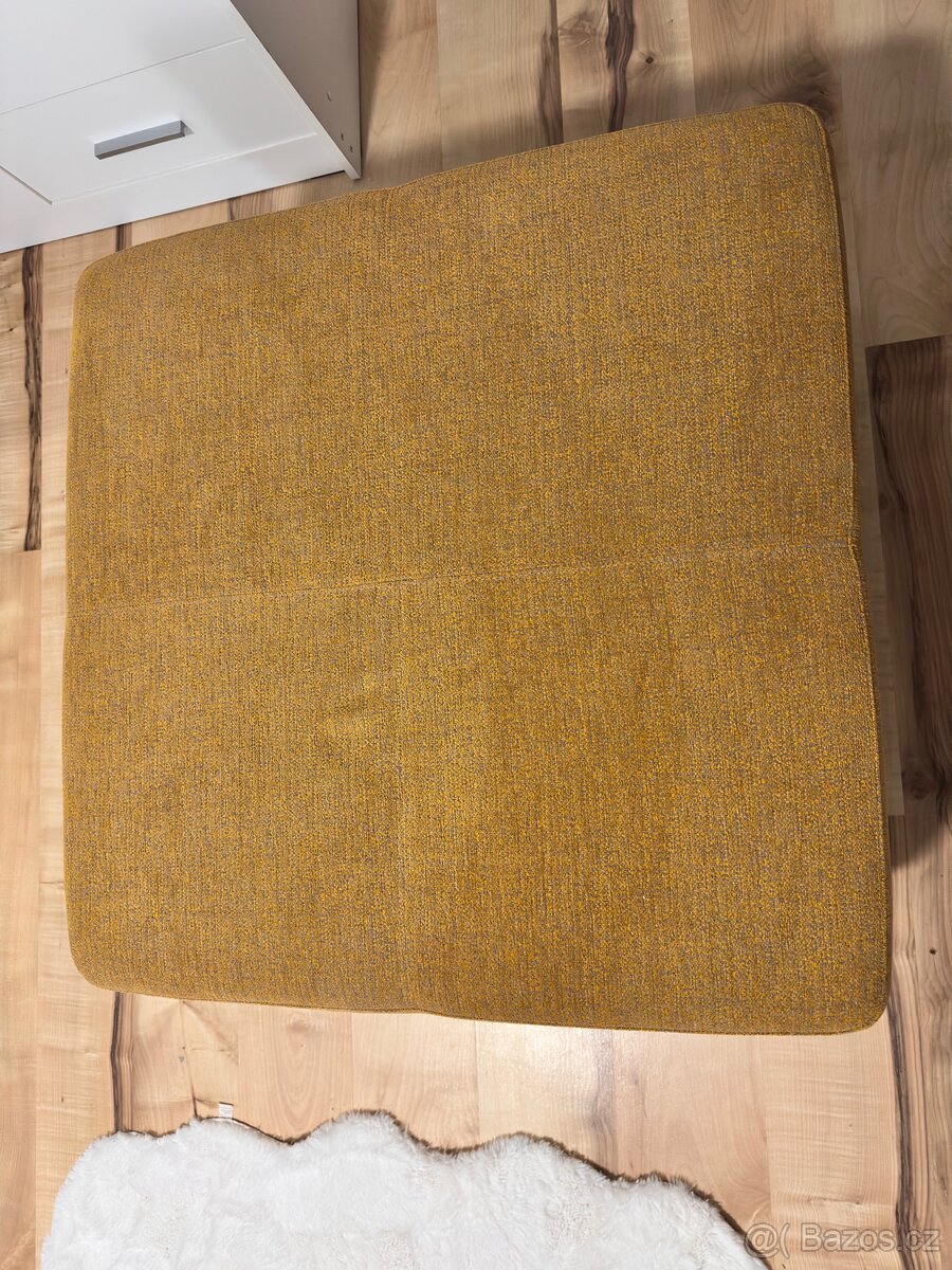 multifunkční taburet/konferenční stolek se sklem Phase - 2