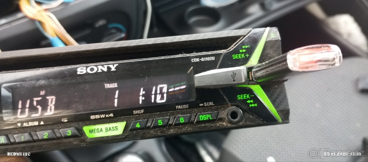 Autoradio Sony 4 x55 W - 2