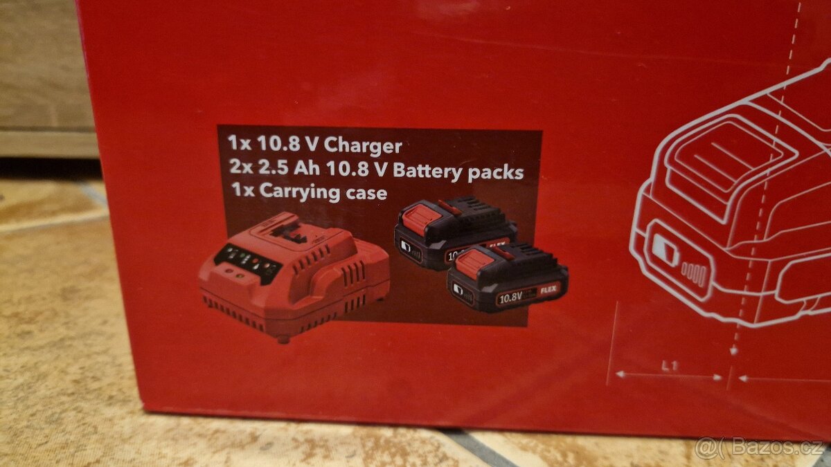 Aku vrtací šroubovák FLEX - 2