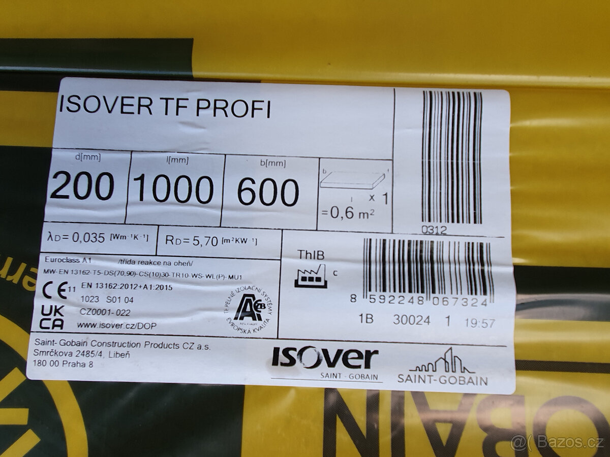Isover TF Profi 200mm - 2
