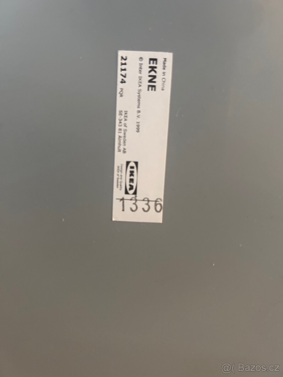 Zrcadlo Ekne Ikea černý kov - 2