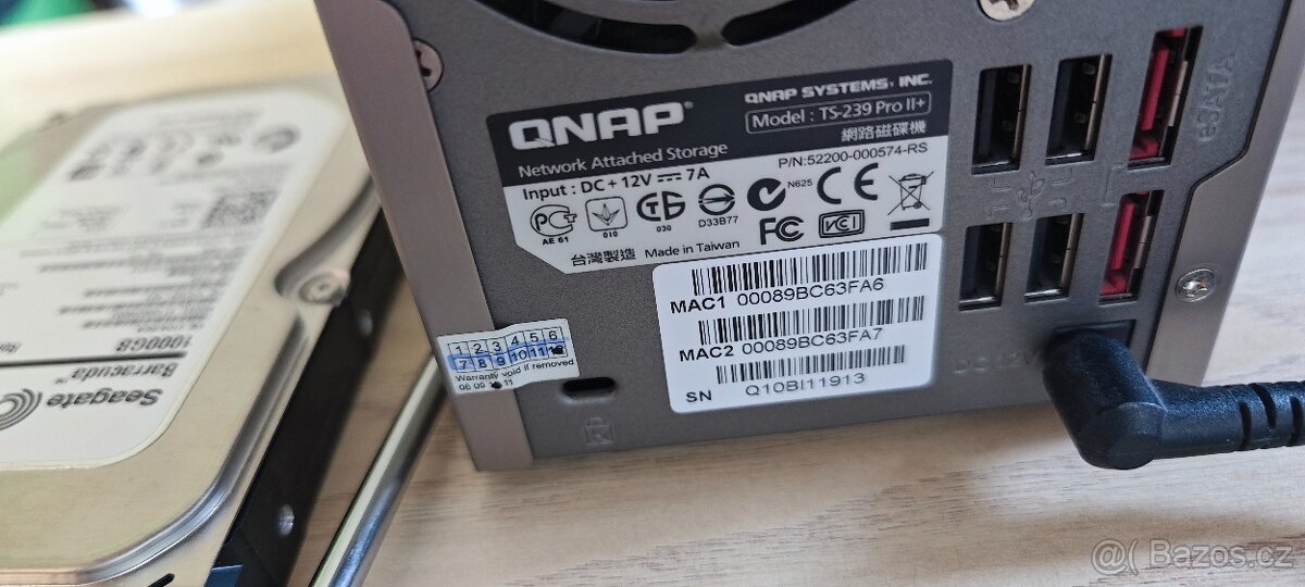 Qnap NAS TS-239 ProII+ 2x1TB - 2