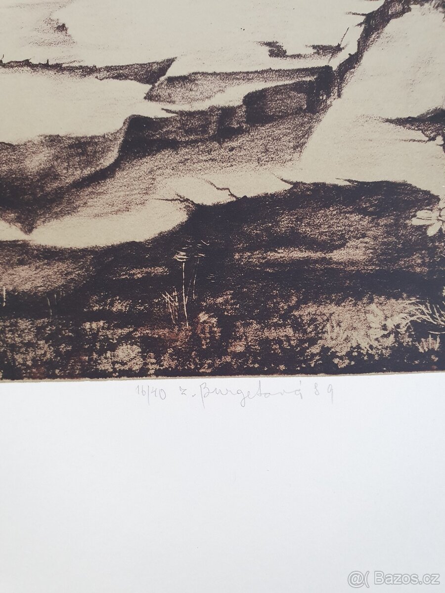 Litografie č11 - 2