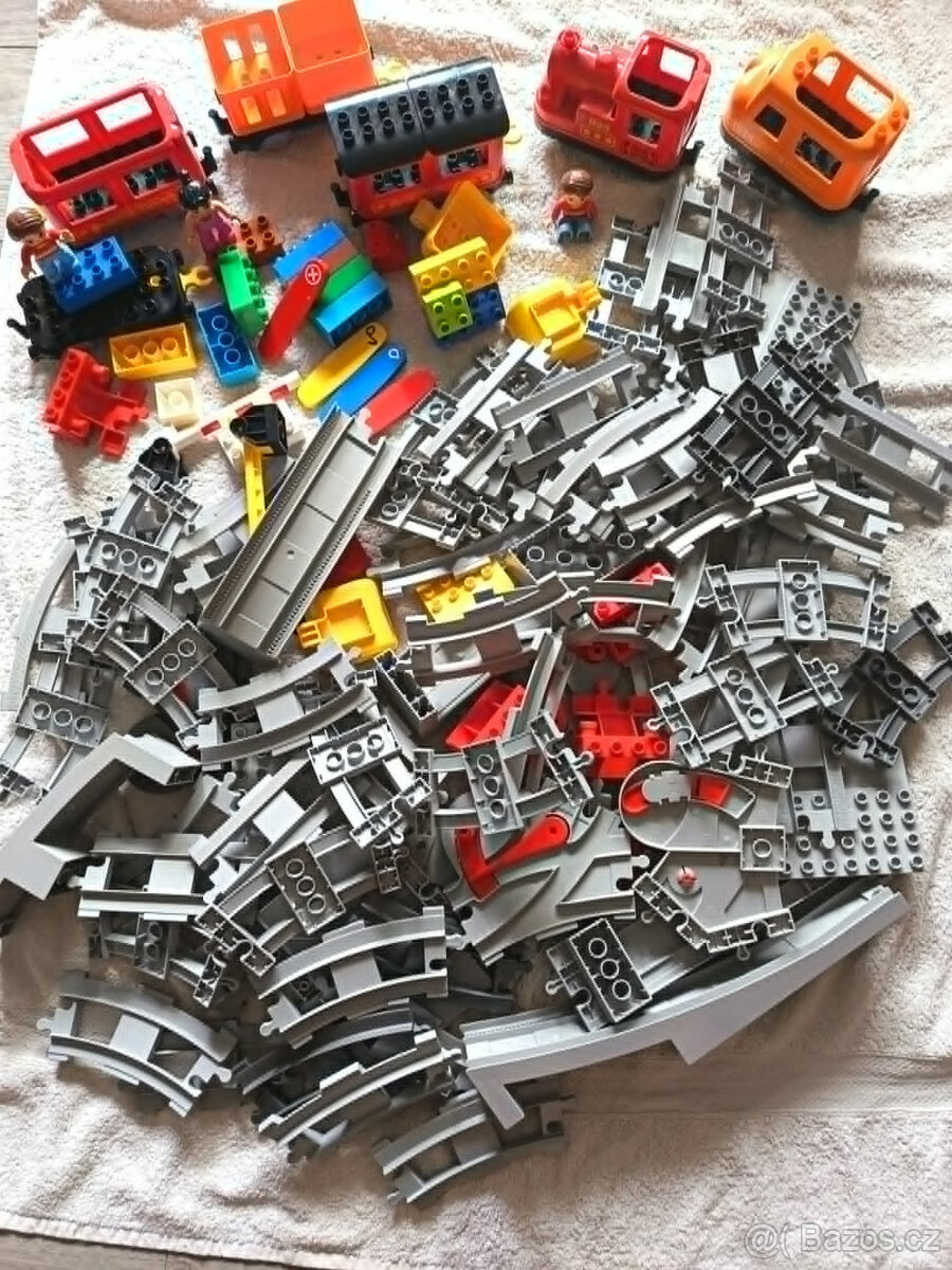 Lego Duplo vláčky, koleje.... - 2
