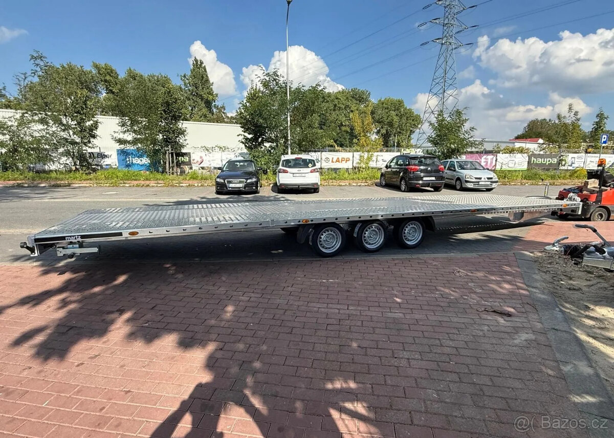 Přepravník na dvě auta Martz 8,5x2,1m 3500kg - 2