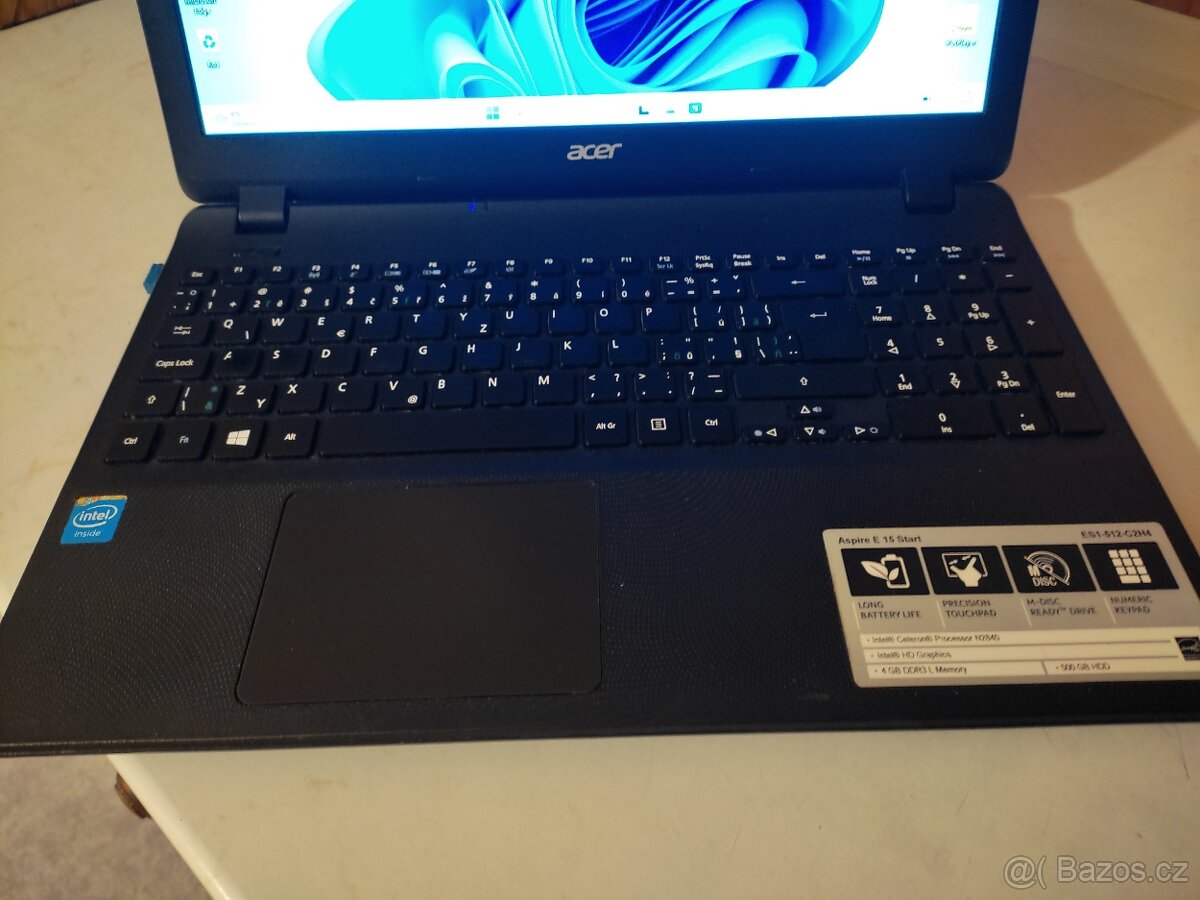 notebook zn: Aspire E 15 Start - 2