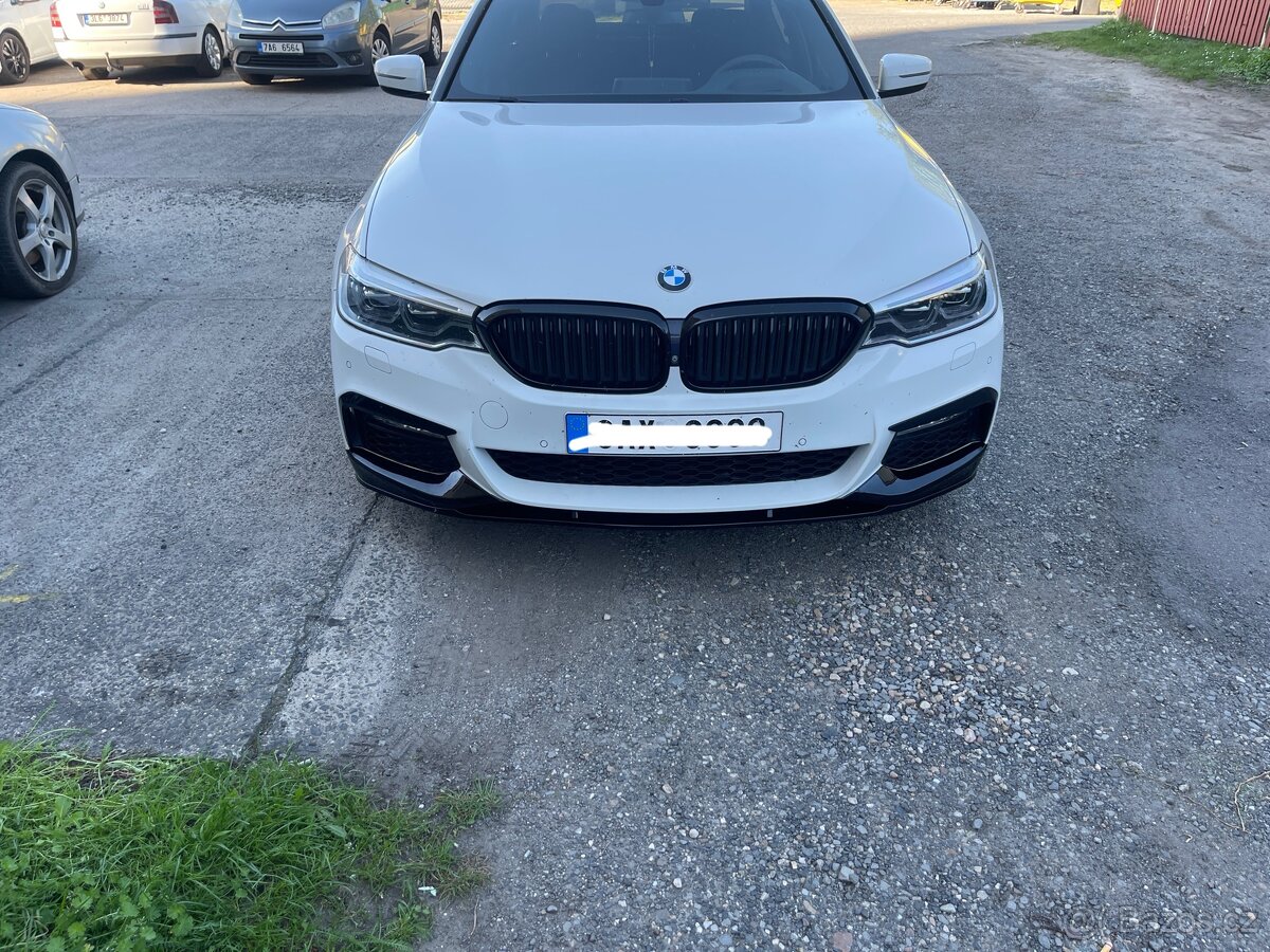Lipo pod nárazník - ČERNÝ LESK - BMW 5 - G30/G31 - 2