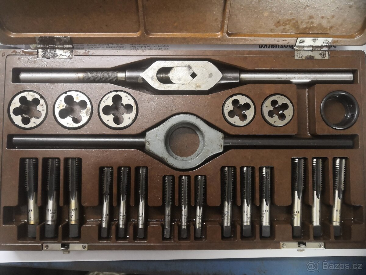 P:sada závitníků narex M2 - 2