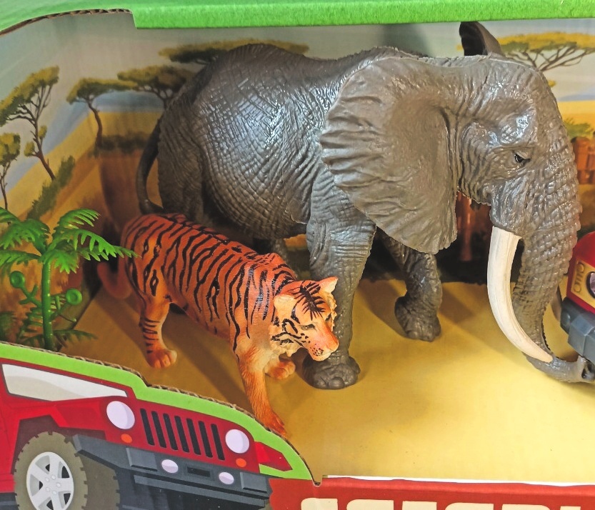 Nová SAFARI SADA 6 ks- auto se zvukem a světlem - 2