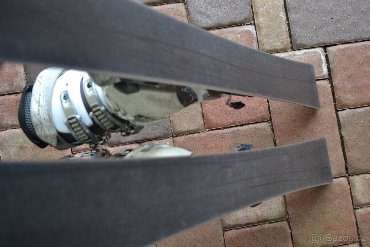 krásné lyže Nordica 152 cm Unisex + dobré boty dle Vaší v. - 2