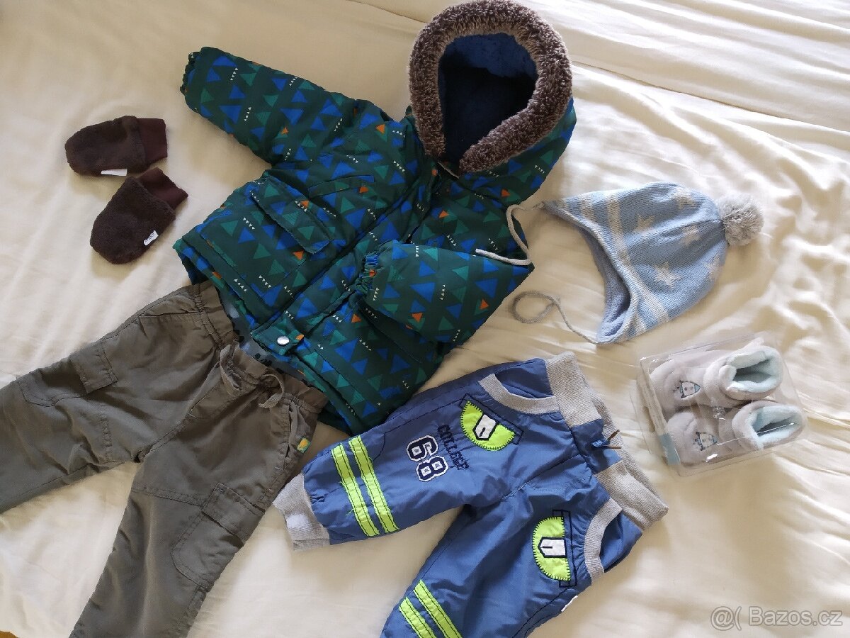 Balík oblečení kluk 9-12 měsíců (vel. 80) - 2
