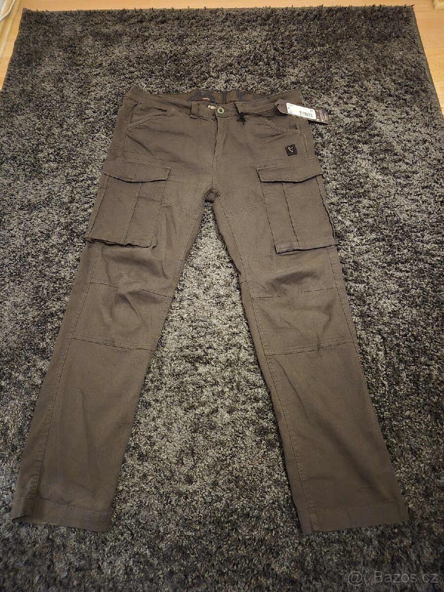 Nové kapsačové kalhoty Fox vel XL - 2
