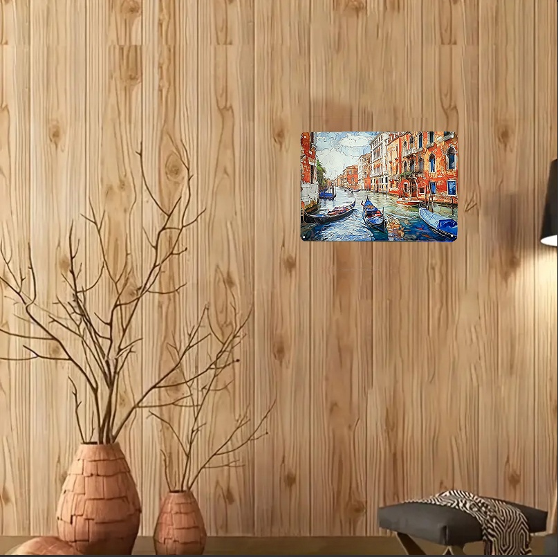 kovová cedule Benátky - 2