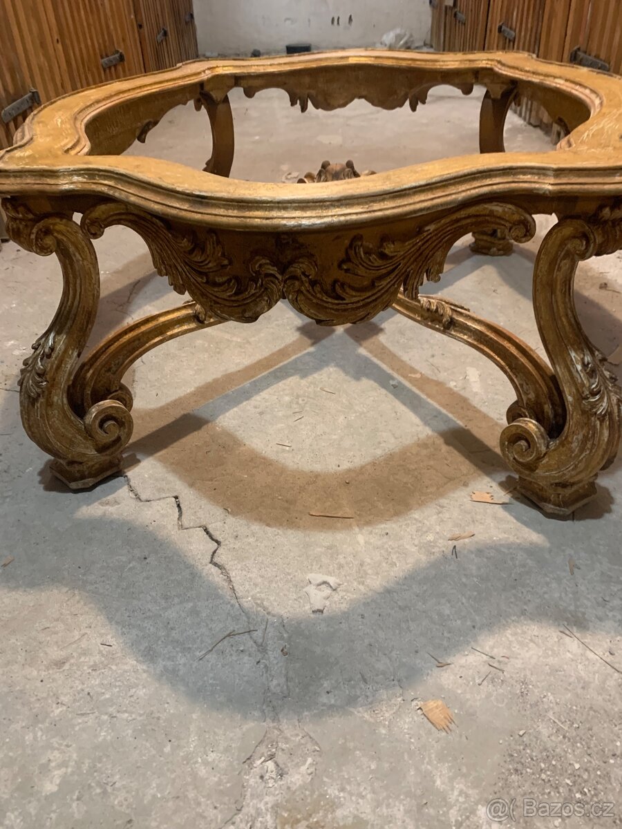 Starožitný zámecký konferenční stůl - 2