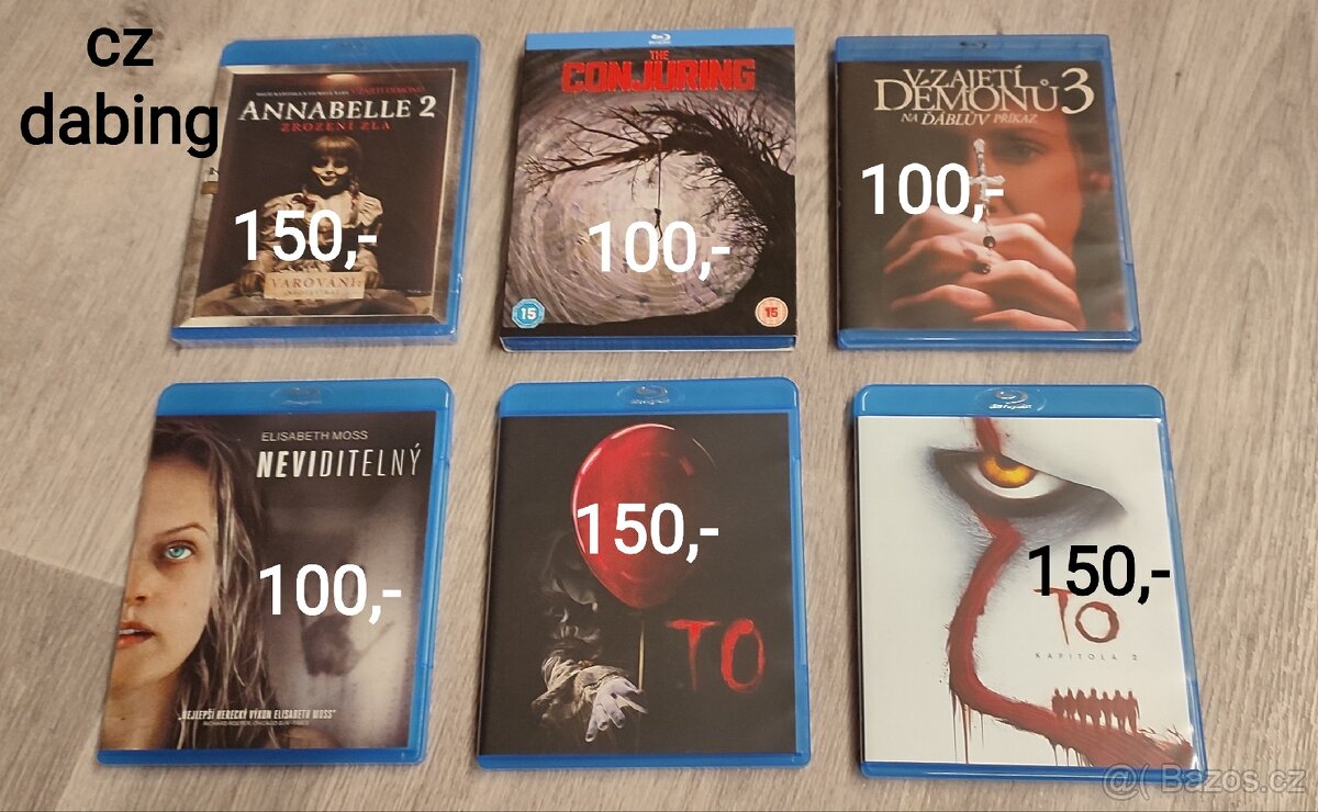 BLU-RAY a DVD filmy různých žánrů - 2