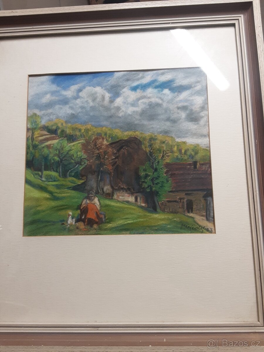 Vícevýznamový malovaný obraz - 2