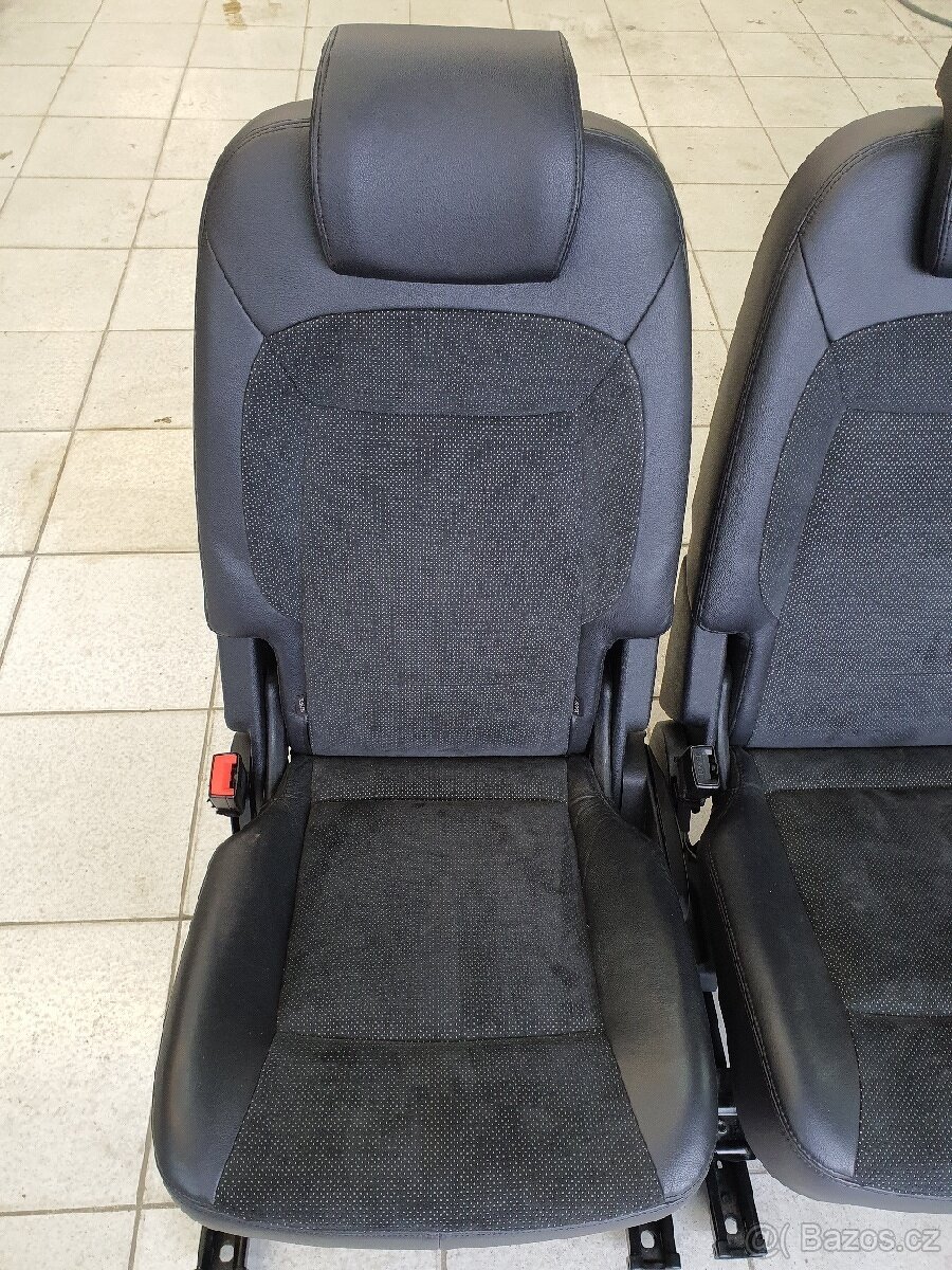 interier sedacky kuze alcantara ford s-max galaxy - 2