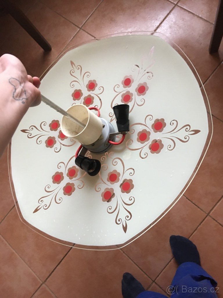 Retro designový lustr - 2