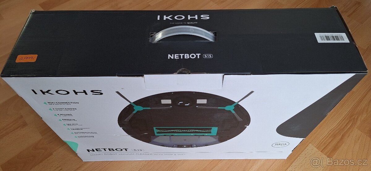 NOVÝ robotický vysavač IKOHS NetBot S15 - 2
