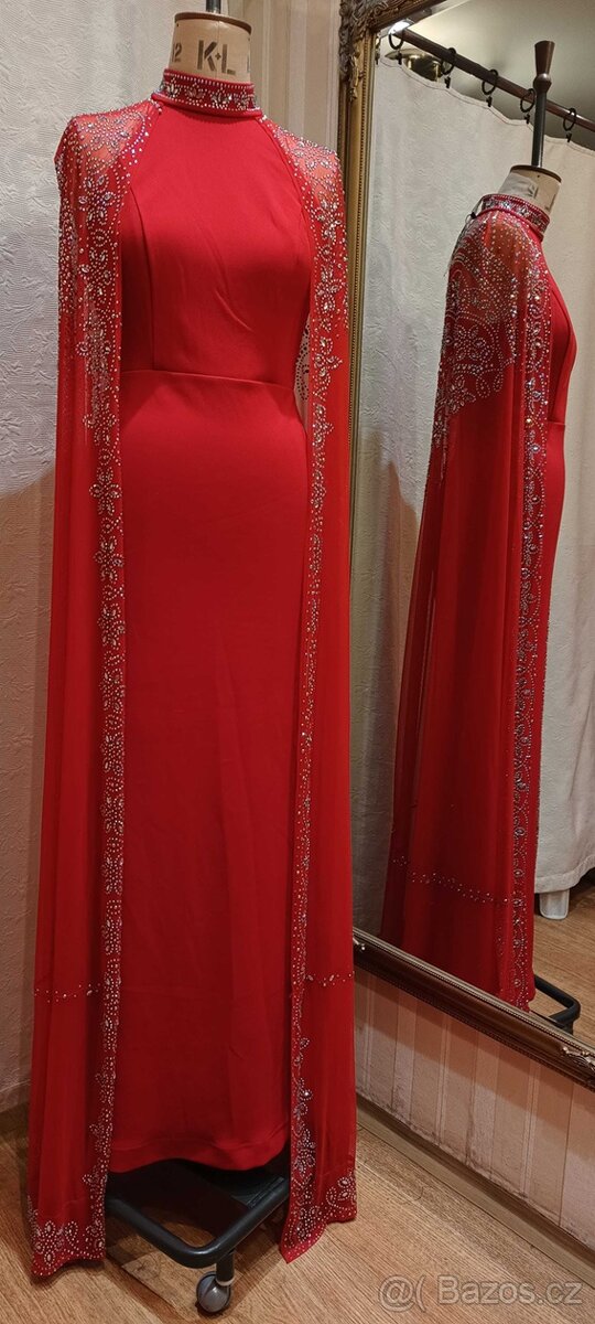 Večerní, plesové šaty vel. 38-40, nenošené - 2