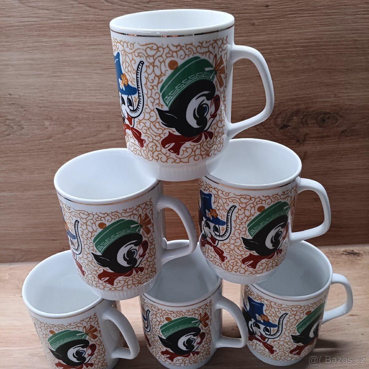Retro hrnky - 2