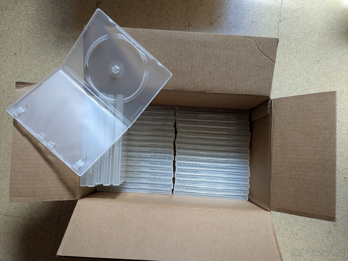 Flexbox krabičky na až 3 disky DVD, CD, Blu-Ray - 2
