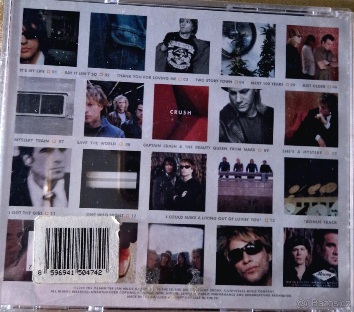 ČD Bon Jovi Crush 2000 - 2