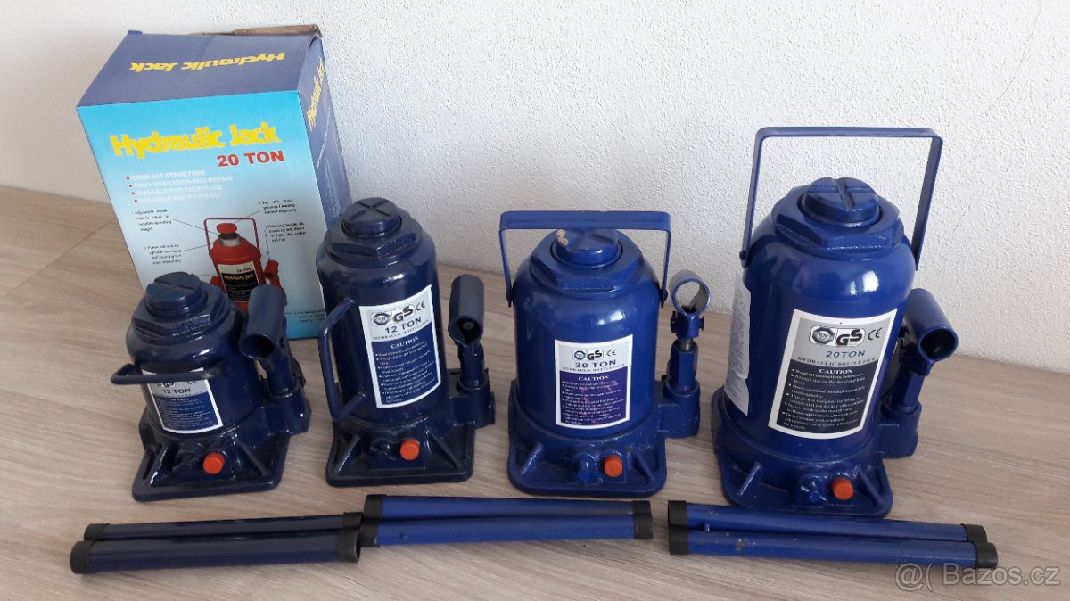 Hever - zvedák 20T-12T na Tatra - 2