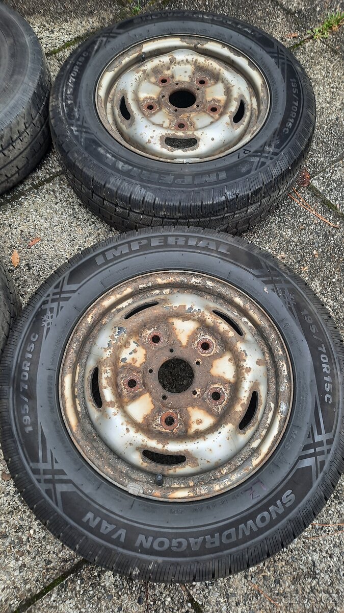 Ford Transit komplet kola - 2